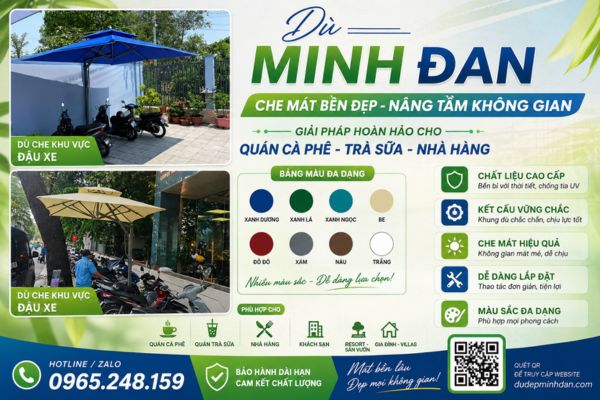 dù che nắng tại tân biên