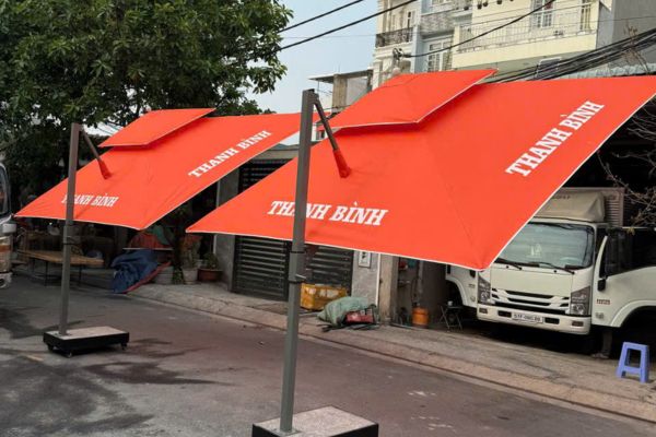 dù che nắng ở kon tum