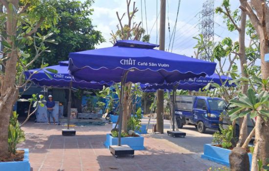 dù che nắng ở tân biên